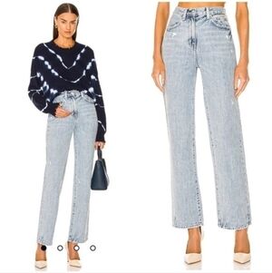 Pistola Cassie Super High Rise Straight Jeans Gifted Wash Size 30